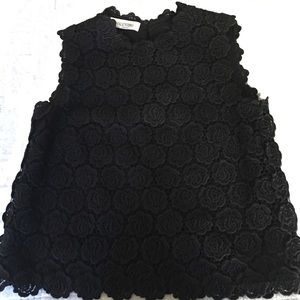 Valentino Sleeveless Embroidered Top